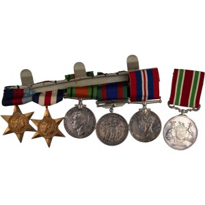 Canada WWII Navy & Ontario Provincial Police Medal Group