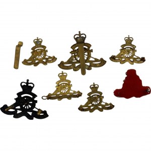 Royal Canadian Artillery Badge Group (7 Pieces)