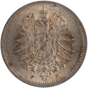 Germany 1876 F Silver 20 Pfennig