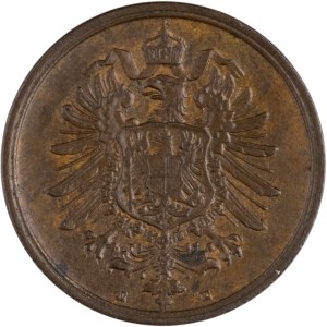 Nemecko 1874 E 2 pfenigy