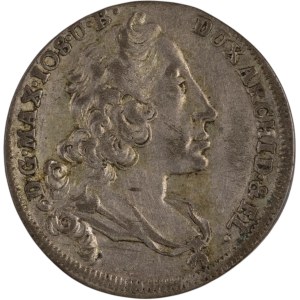 Germany 1745 Bavaria Silver 6 Kreuzer