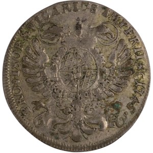 Germany 1745 Bavaria Silver 6 Kreuzer