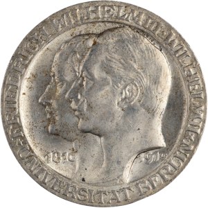 Germany 1910 A Prussia Silver 3 Mark University of Berlin