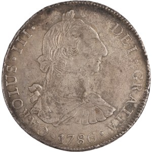 Bolivia 1786 PTS PR Argento 8 Reales