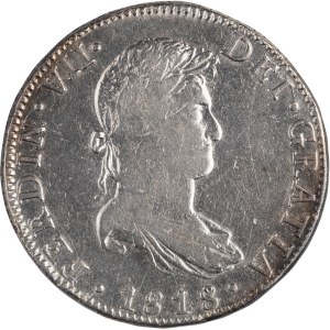Mexico 1818 Mo JJ Silver 8 Reales