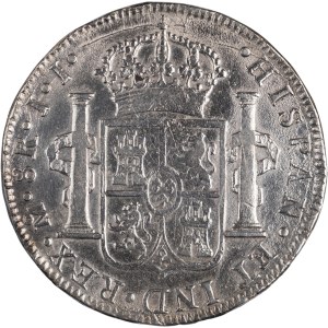 Mexico 1818 Mo JJ Silver 8 Reales