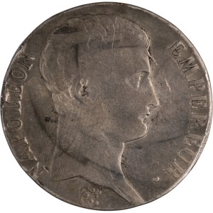France 1804 AN 13 M Silver 5 Francs
