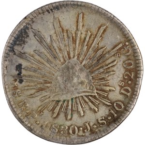 Mexico 1830 Pi JS Silver 8 Reales