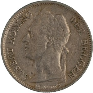 Belgian Congo 1925/4 Belgian Congo 50 Centimes Overdate