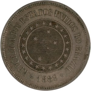 Brazil 1889 100 Reis