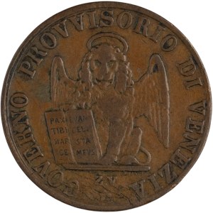 Itálie 1849 ZV Benátky 5 centesimi