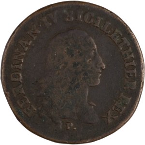 Italy 1791 P AP Naples 3 Tornesi