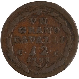 Italy 1788 CC Naples Grano (12 Cavalli)