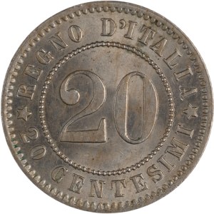 Italy 1894 KB 20 Centesimi