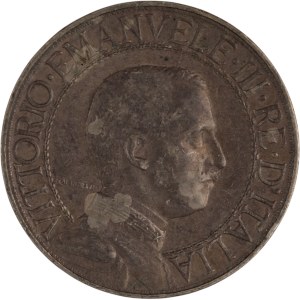 Italy 1908 Silver 2 Lire