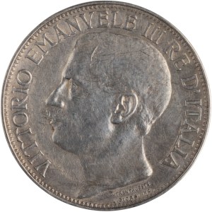 Italy 1911 Silver 2 Lire