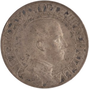 Italia 1908, 1 lira d'argento