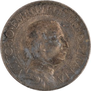Itálie 1912, stříbrná mince 2 lire