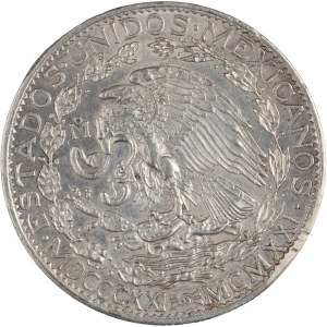 Mexico 1921 Silver 2 Pesos Winged Victory