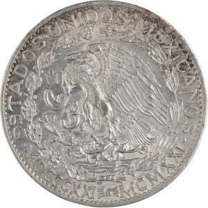 Mexico 1921 Silver 2 Pesos Winged Victory
