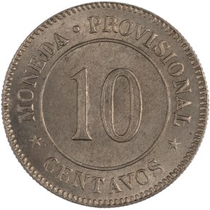Peru 1879 10 Centavos