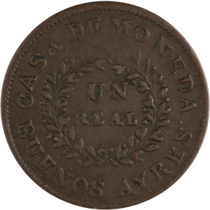 Argentina 1840 1 Real