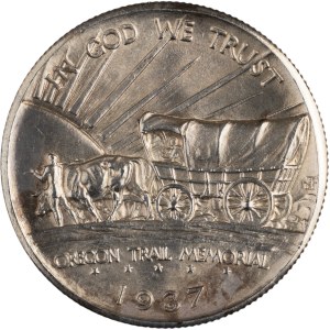United States 1937 D 50 Cents Oregon Trail Memorial