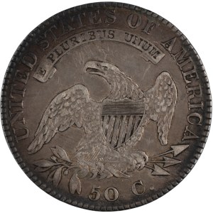 United States 1821 50 Cents Capped Bust Half Dollar