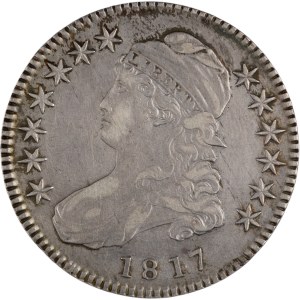 United States 1817 50 Cents Capped Bust Half Dollar