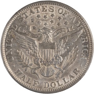 United States 1899 50 Cents Barber Half Dollar