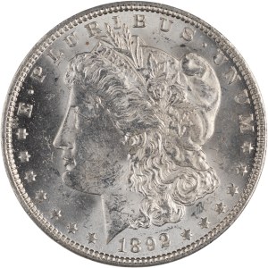 United States 1892-O Morgan Dollar