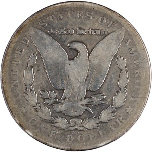 United States 1879 CC/CC Morgan Dollar Capped Die