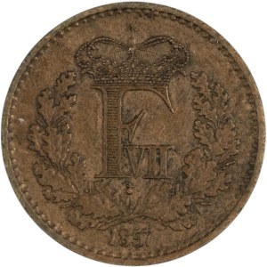 Denmark 1857 1/2 Skilling