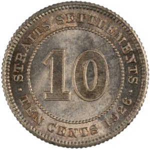 Straits Settlements 1926 10 centov