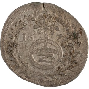 Germany 1670 MG Hanau-Lichtenberg Silver 2 Kreuzer