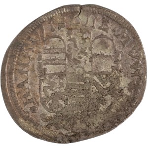 Germany 1670 MG Hanau-Lichtenberg Silver 2 Kreuzer