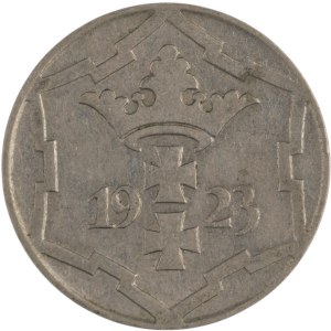 Poland 1923 Danzig 10 Pfennig