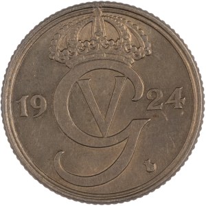 Sweden 1924 50 Ore - Better Date