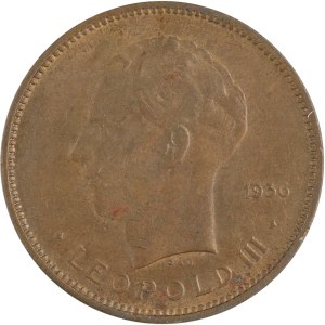 Belgian Congo 1936 5 Francs