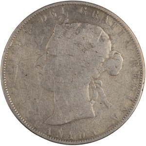 Canada 1881 Silver 50 Cents