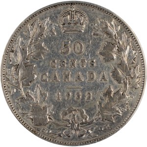 Canada 1932 Silver 50 Cents