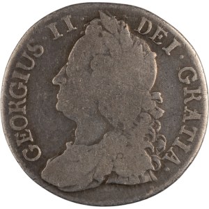 Great Britain 1743 Silver Shilling