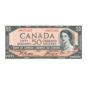 Bank of Canada 1954 $50 Banknote BC-42a