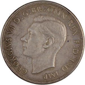 Australia 1938 Silver Crown