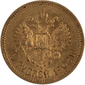Russia 1902 AP Gold 10 Roubles
