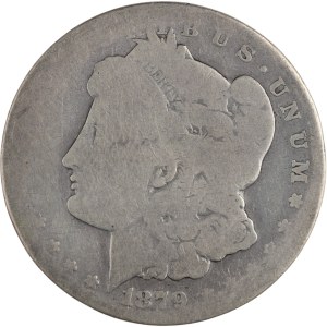 United States 1879-CC/CC Morgan Dollar Capped Die