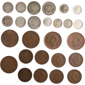 World Mixed Lots 1911-51 Australia, New Zealand (26 Pieces)