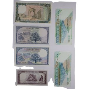 World Mixed 1980-2005 Lots Lebanon, Iran (6 Pieces)