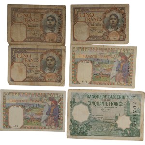 Mondo misto 1936-41: Algeria, Tunisia (6 pezzi)