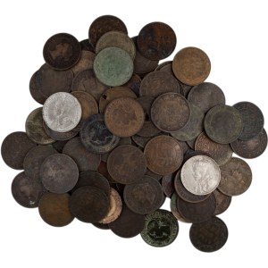Canada Victoria, Edward, George Large Cent Cull Lot (95 Pieces)